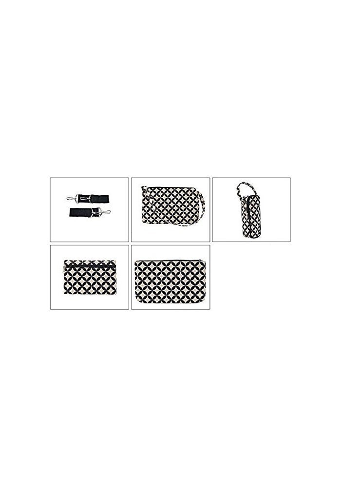 SoHo Designs SoHo Grand Central Station Diaper Bag 7Pc, Stars - Image 4